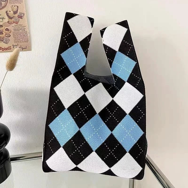 Christmas limited edition knitted hand-held gift bag - zoraflux