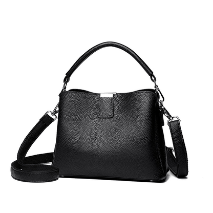 Classic genuine leather crossbody handbag - zoraflux
