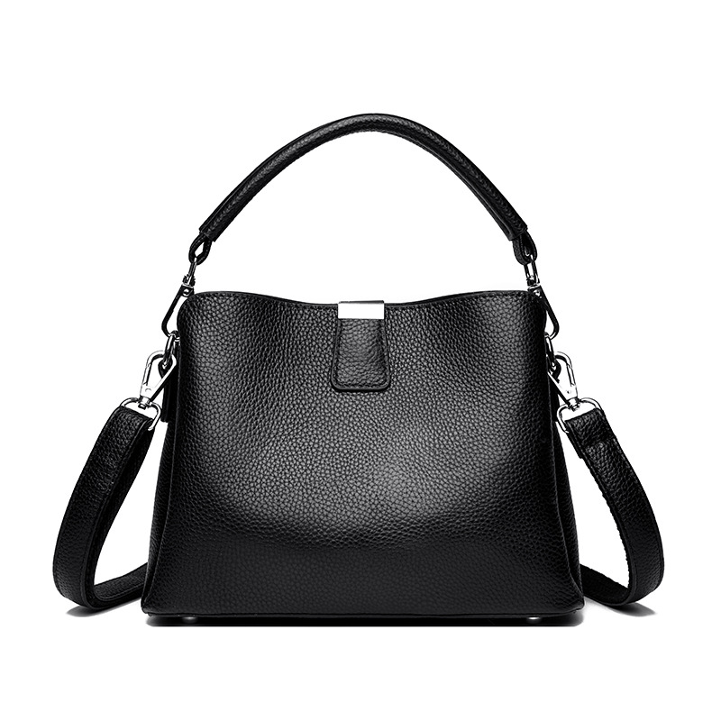 Classic genuine leather crossbody handbag - zoraflux