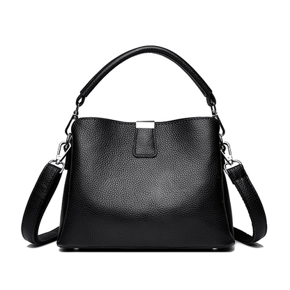 Classic genuine leather crossbody handbag - zoraflux