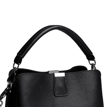 Classic genuine leather crossbody handbag - zoraflux