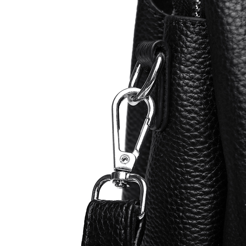 Classic genuine leather crossbody handbag - zoraflux