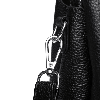 Classic genuine leather crossbody handbag - zoraflux