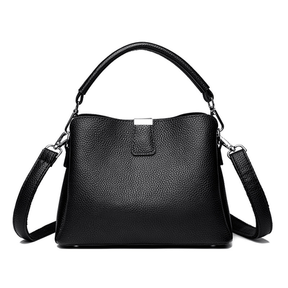 Classic genuine leather crossbody handbag - zoraflux