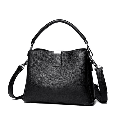 Classic genuine leather crossbody handbag - zoraflux