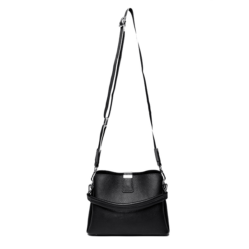 Classic genuine leather crossbody handbag - zoraflux