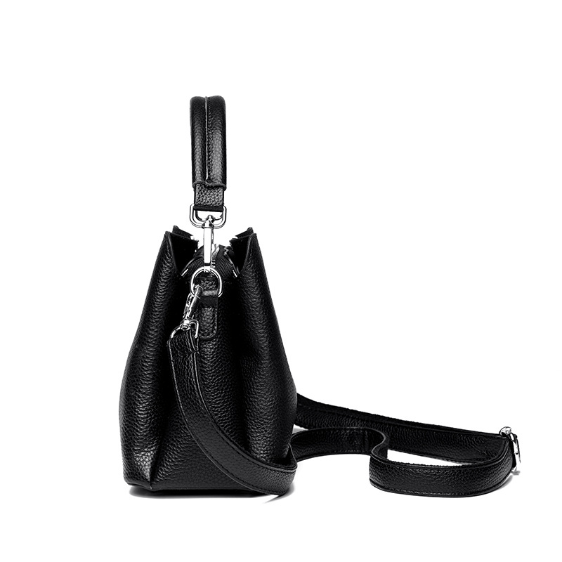 Classic genuine leather crossbody handbag - zoraflux