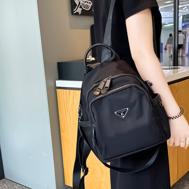 Compact Shell - Shaped Backpack2025Trendy and Unique ins Versatile Dual - use Casual Bag for Moms, Suitable for Outings - zoraflux