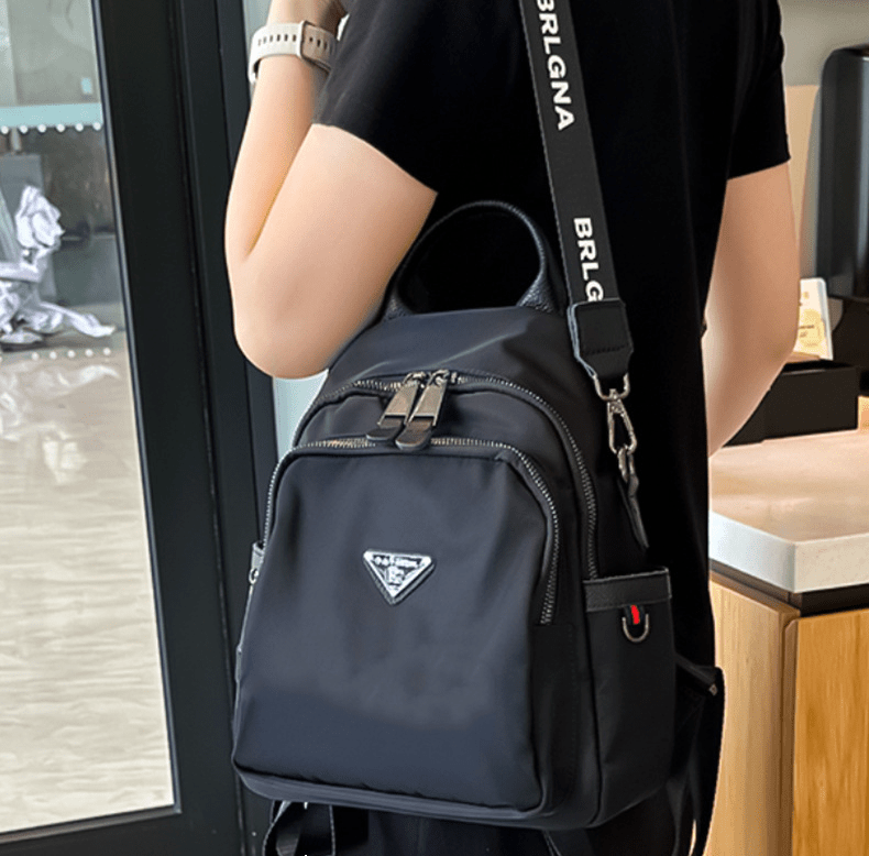 Compact Shell - Shaped Backpack2025Trendy and Unique ins Versatile Dual - use Casual Bag for Moms, Suitable for Outings - zoraflux