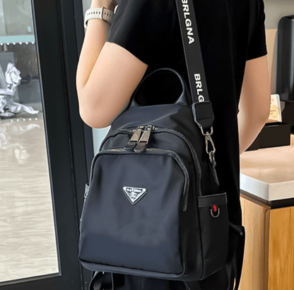 Compact Shell - Shaped Backpack2025Trendy and Unique ins Versatile Dual - use Casual Bag for Moms, Suitable for Outings - zoraflux
