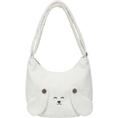 Cute Animal lamb plush crossbody bag - zoraflux