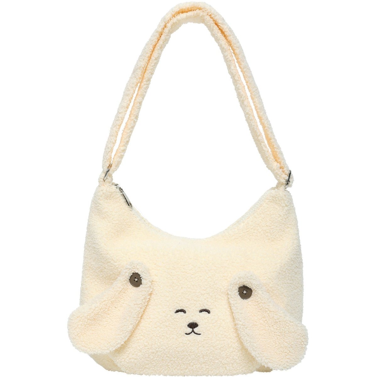 Cute Animal lamb plush crossbody bag - zoraflux