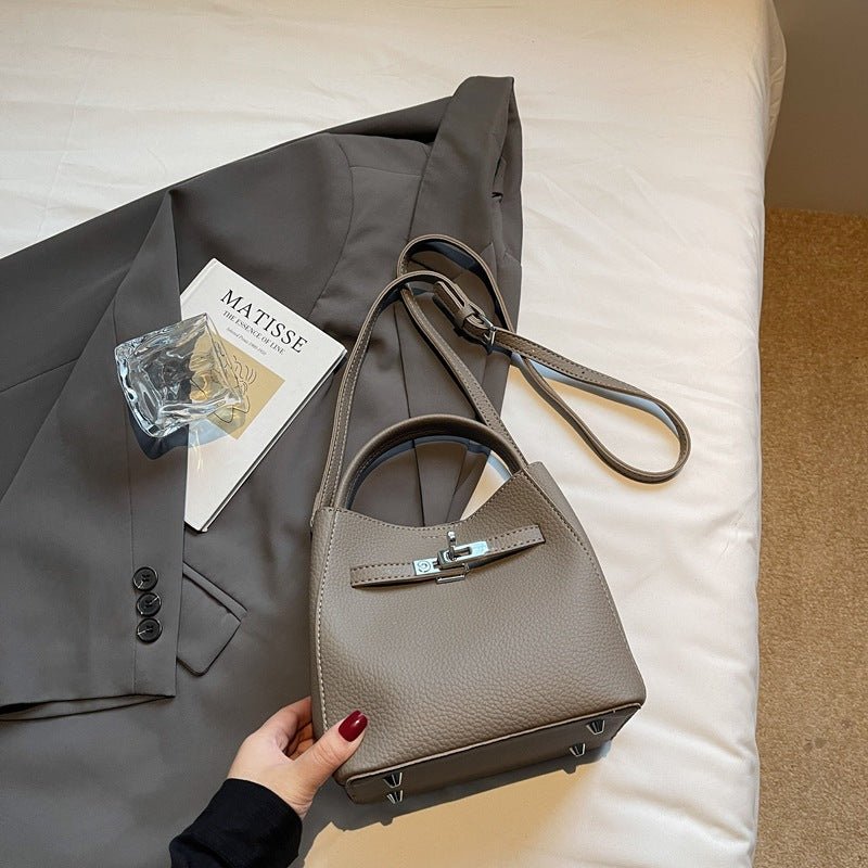 Cute plush figure hanging autumn and winter senior crossbody bag - zoraflux