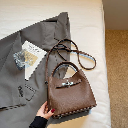 Cute plush figure hanging autumn and winter senior crossbody bag - zoraflux