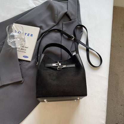 Cute plush figure hanging autumn and winter senior crossbody bag - zoraflux