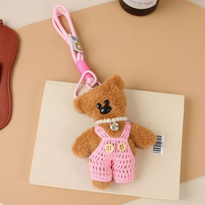 Cute plush hanging accessories for bags, pendants, keychains - zoraflux