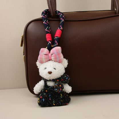 Cute plush hanging accessories for bags, pendants, keychains - zoraflux
