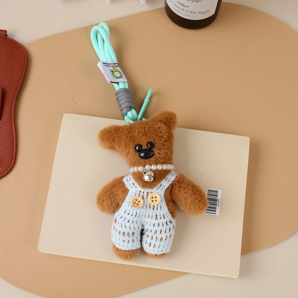 Cute plush hanging accessories for bags, pendants, keychains - zoraflux