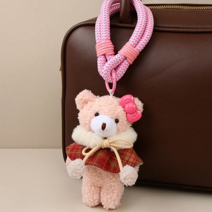 Cute plush hanging accessories for bags, pendants, keychains - zoraflux