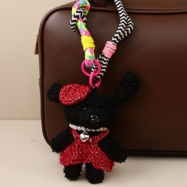 Cute plush hanging accessories for bags, pendants, keychains - zoraflux