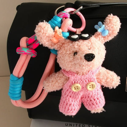 Cute plush hanging accessories for bags, pendants, keychains - zoraflux