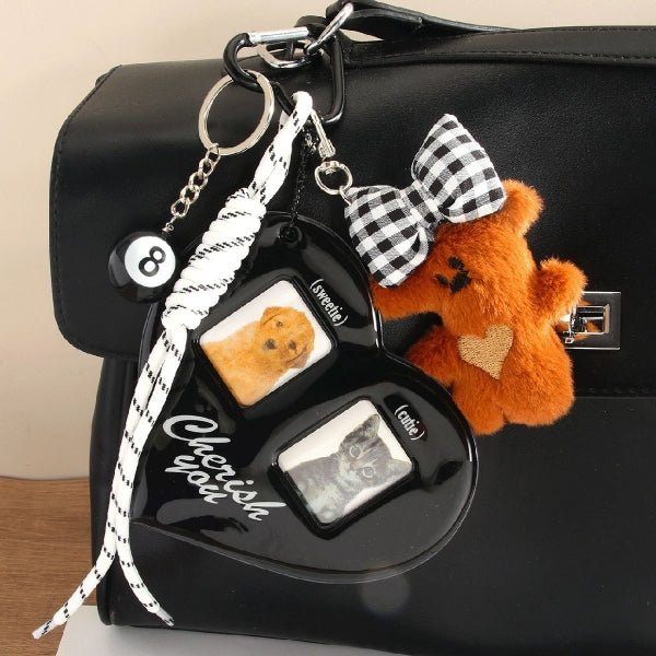 Cute plush hanging accessories for bags, pendants, keychains - zoraflux