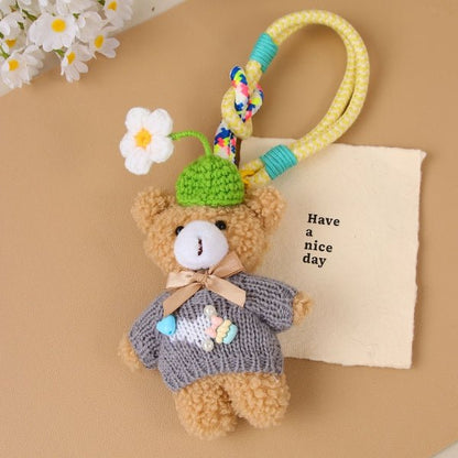 Cute plush hanging accessories for bags, pendants, keychains - zoraflux