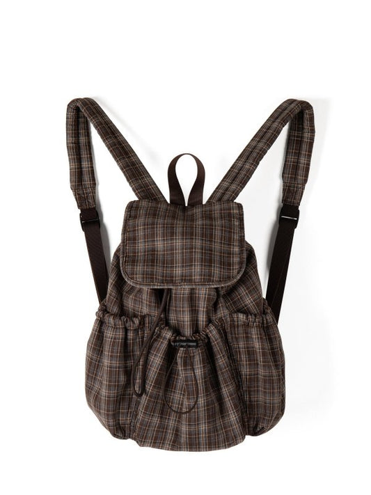 Drawstring design lightweight backpack for students and casual travel - zoraflux