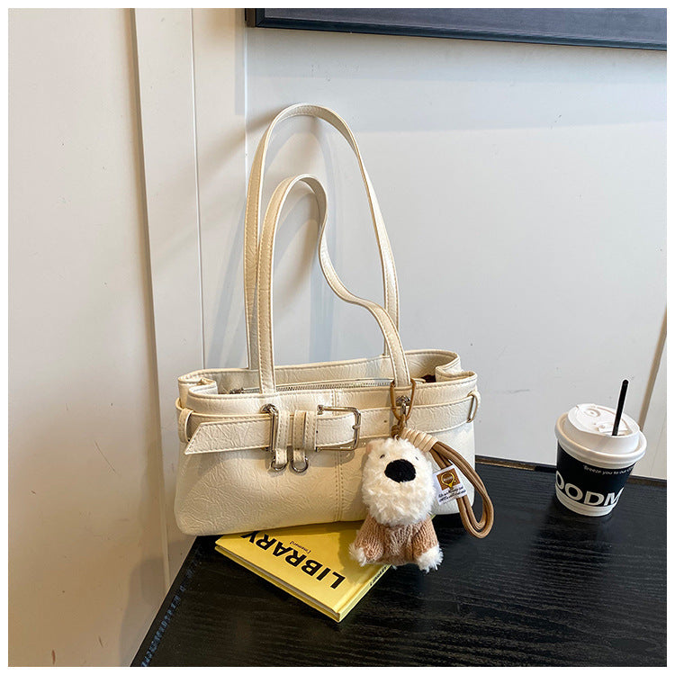 2025New Fashion Simple Versatile Shoulder Bag Large Capacity High-end Handbag Commuting Trendy Crossbody Bag - zoraflux