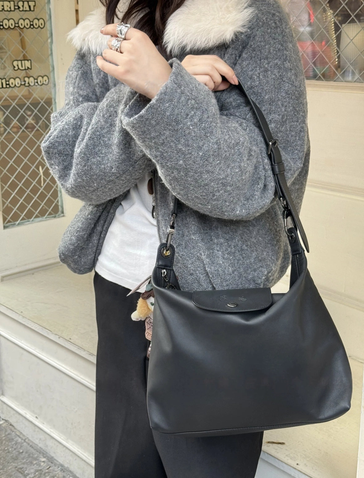 Underarm fashionable and versatile single-shoulder bag