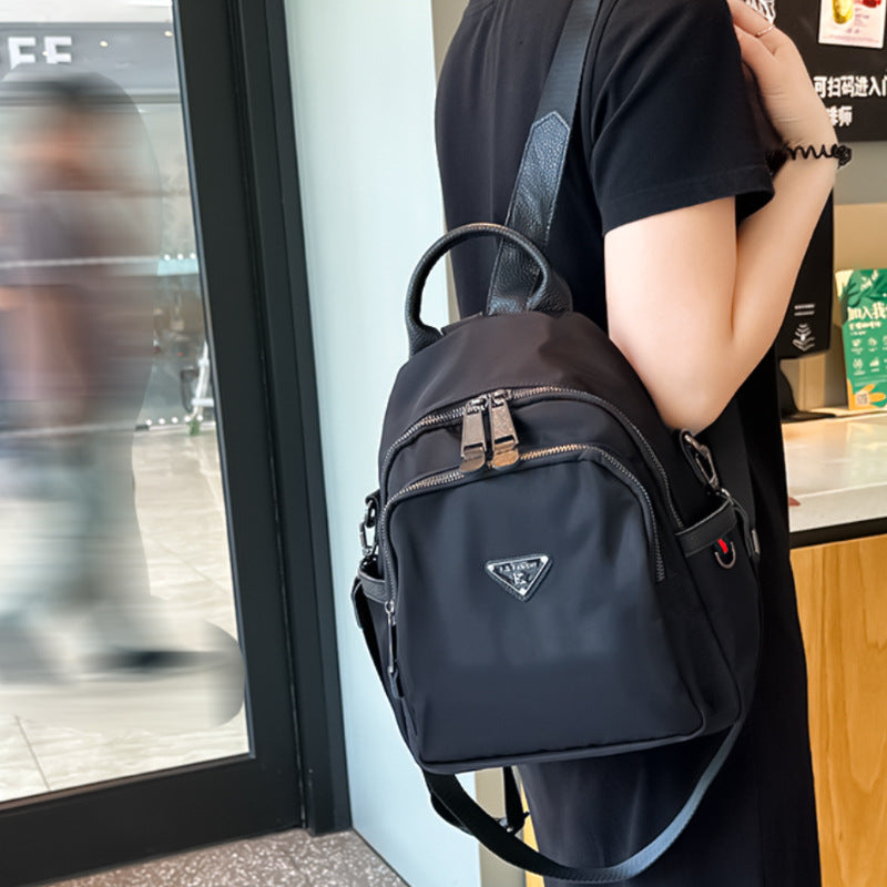 Compact Shell-Shaped Backpack2025Trendy and Unique ins Versatile Dual-use Casual Bag for Moms, Suitable for Outings - zoraflux