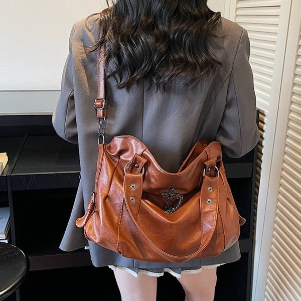 Fashion Gothic - style large capacity tote bag - zoraflux