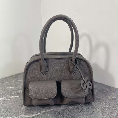 Fashionable and versatile lychee patterned crossbody bag - zoraflux