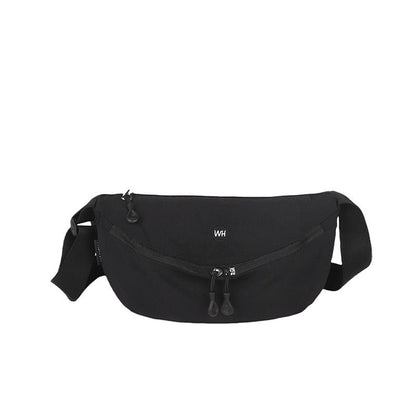 Fashionable nylon dumpling bag women's crossbody shoulder bag - zoraflux