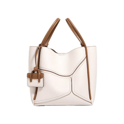 Fashionable Patchwork Versatile Business Shoulder Bag - zoraflux