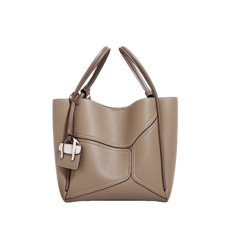 Fashionable Patchwork Versatile Business Shoulder Bag - zoraflux