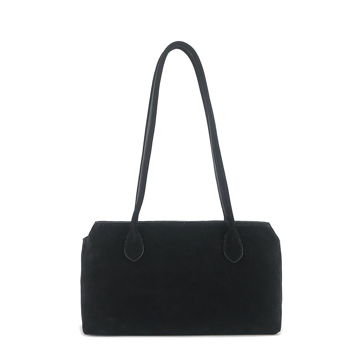 Genuine leather minimalist style tote bag - zoraflux