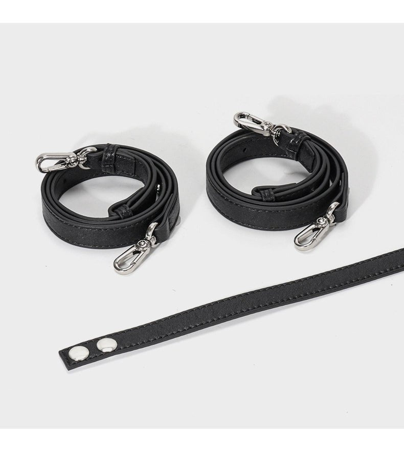 Genuine leather school - style backpack - zoraflux