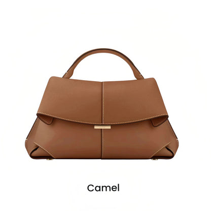 Genuine leather women's handbag - zoraflux