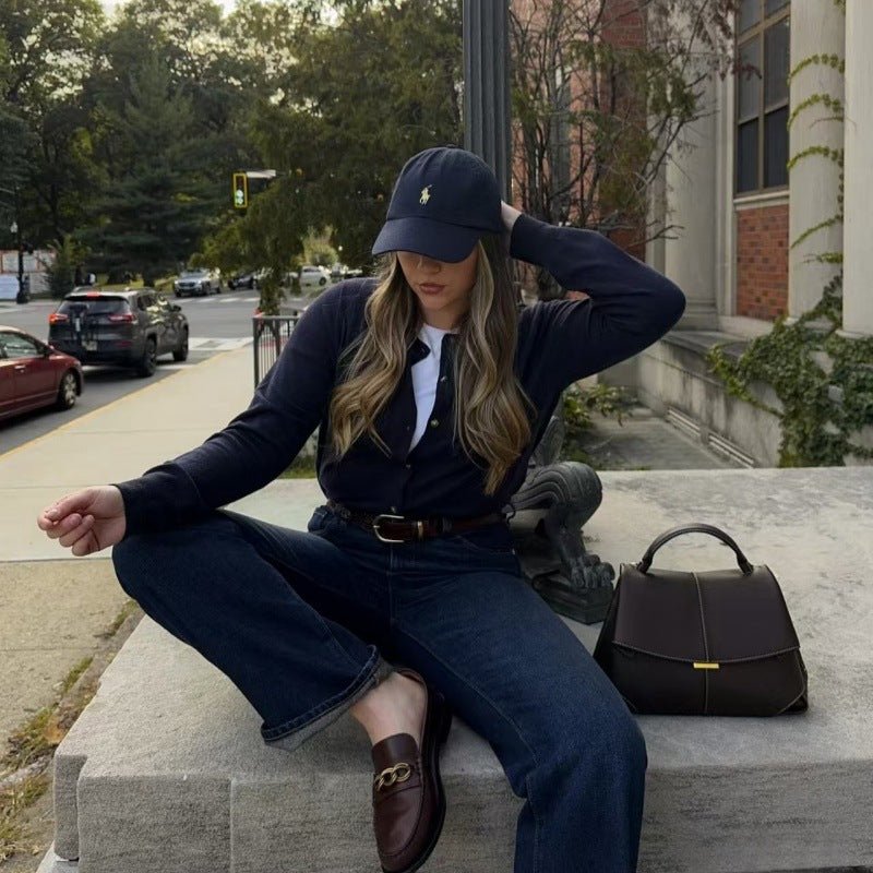 Genuine leather women's handbag - zoraflux