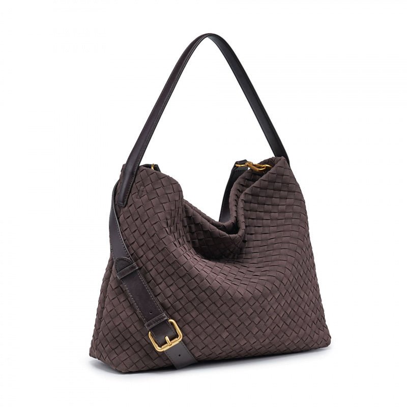 Hand-woven fashionable tote bag - zoraflux