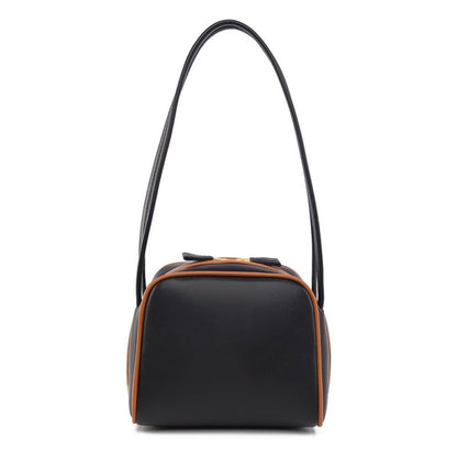 High - end color - blocking baguette bag - zoraflux