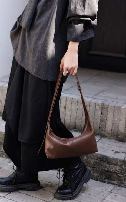 Inspired Genuine Leather Crossbody Shoulder Bag for Women - zoraflux