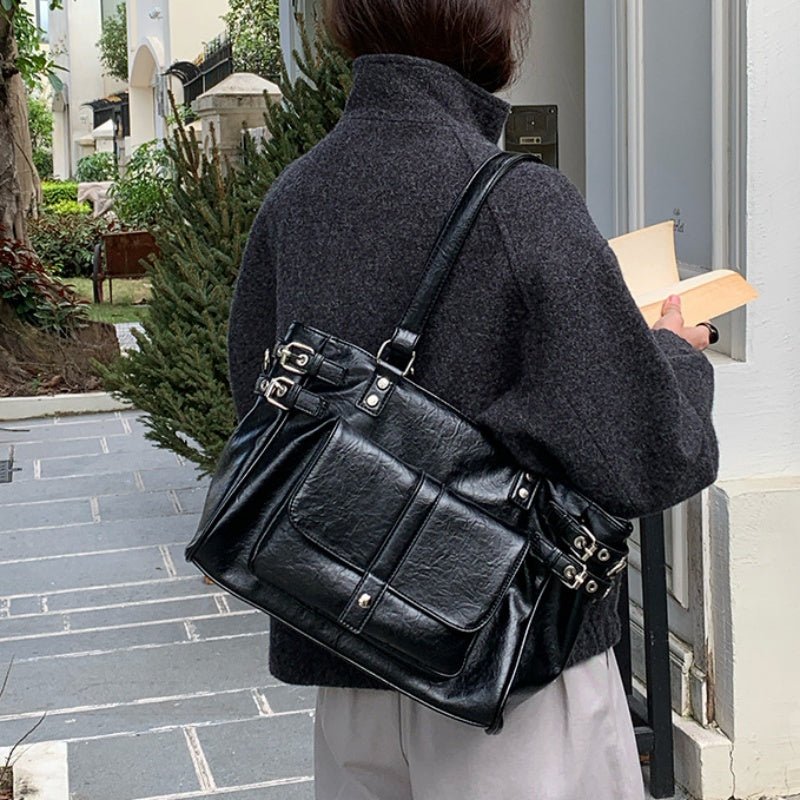 Large - capacity commuter travel tote bag - zoraflux