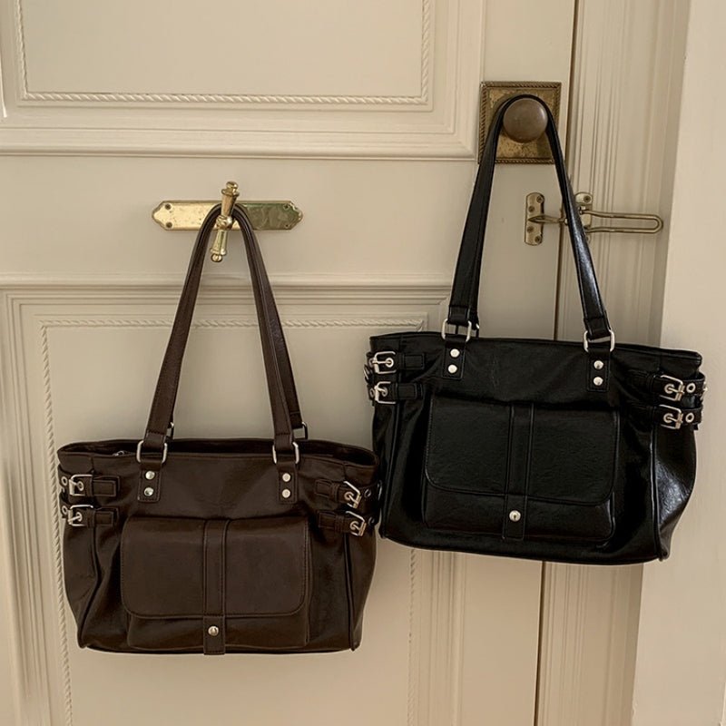 Large - capacity commuter travel tote bag - zoraflux