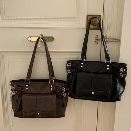 Large - capacity commuter travel tote bag - zoraflux