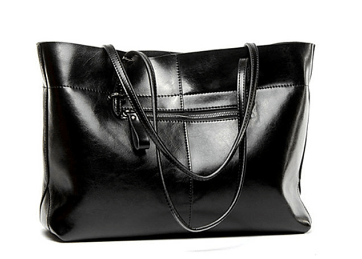 Large capacity genuine leather women's underarm bag - zoraflux