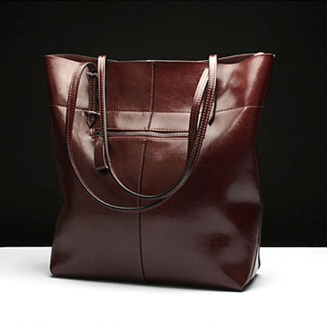 Large capacity genuine leather women's underarm bag - zoraflux