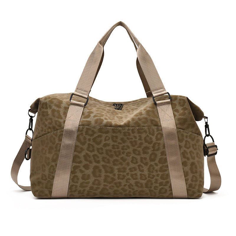 Large-capacity Leopard-print Lightweight Fitness Bag - zoraflux