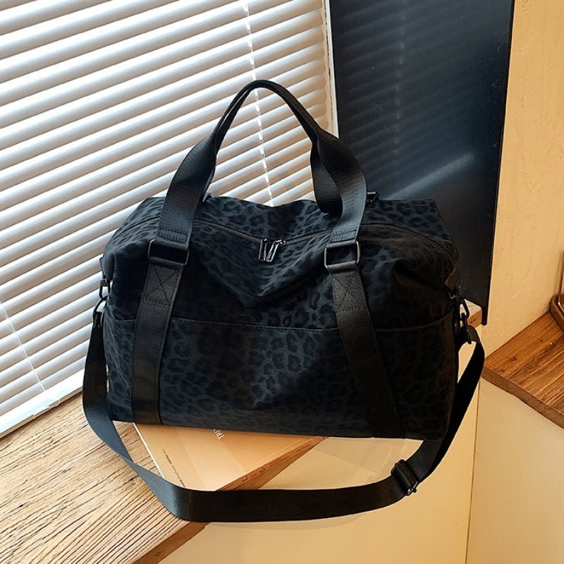 Large-capacity Leopard-print Lightweight Fitness Bag - zoraflux